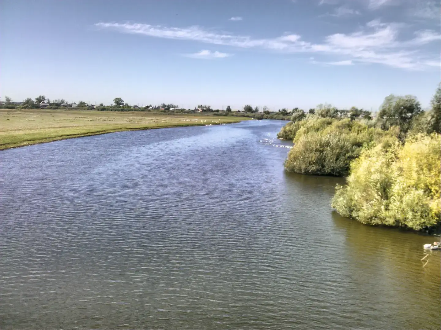 Река Карасук: степная вода и рыбацкие тропы